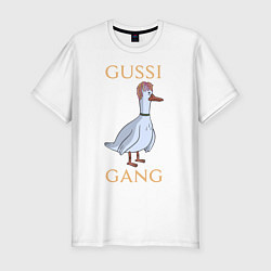 Мужская slim-футболка GUSSI GANG