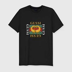Мужская slim-футболка GUSSI Love