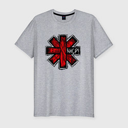 Мужская slim-футболка Red Hot Chili Peppers