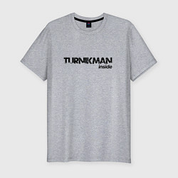 Мужская slim-футболка Turnikman Inside