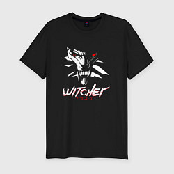Мужская slim-футболка WITCHER 2077