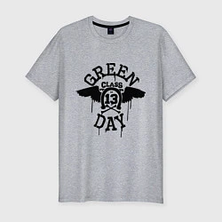 Футболка slim-fit Green Day: Class of 13, цвет: меланж