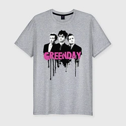 Футболка slim-fit The Green Day, цвет: меланж