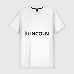 Футболка slim-fit Lincoln, цвет: белый