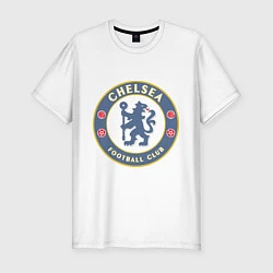 Мужская slim-футболка Chelsea FC