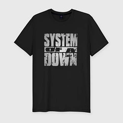Мужская slim-футболка System of a Down