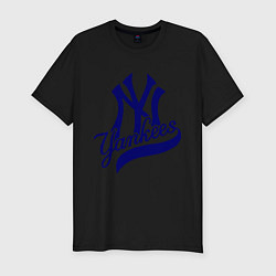 Мужская slim-футболка NY - Yankees