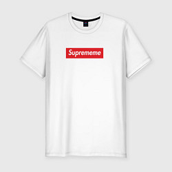 Мужская slim-футболка Suprememe