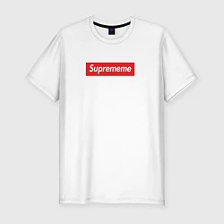 Мужская slim-футболка Suprememe