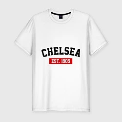 Мужская slim-футболка FC Chelsea Est. 1905