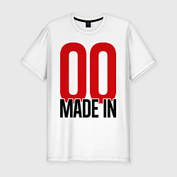 Мужская slim-футболка Made in 00s