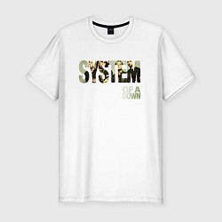 Мужская slim-футболка System of a Down