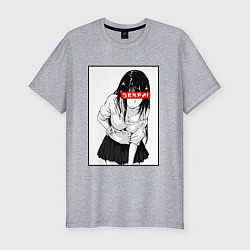 Футболка slim-fit SENPAI Babe, цвет: меланж