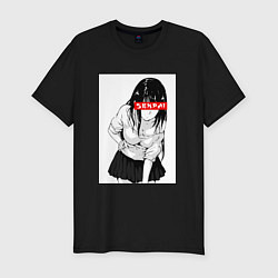 Футболка slim-fit SENPAI Babe, цвет: черный