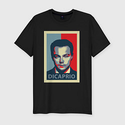 Футболка slim-fit DiCaprio Art, цвет: черный