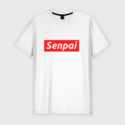 Футболка slim-fit Senpai Supreme, цвет: белый