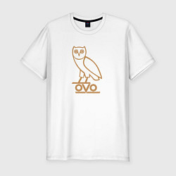 Мужская slim-футболка OVO Owl