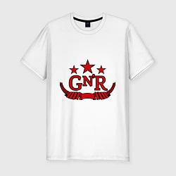 Мужская slim-футболка GNR Red