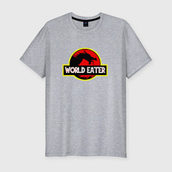 Мужская slim-футболка TES: World Eater