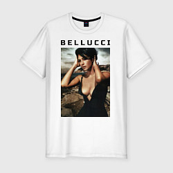 Мужская slim-футболка Monica Bellucci: Dress