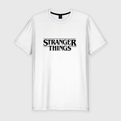 Мужская slim-футболка Stranger Things