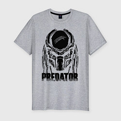 Мужская slim-футболка Predator Mask