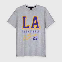 Мужская slim-футболка Lebron 23: Los Angeles