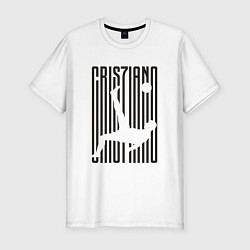 Мужская slim-футболка Cris7iano