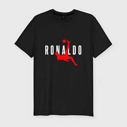 Мужская slim-футболка Ronaldo Trick