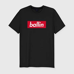 Мужская slim-футболка Ballin Kizaru