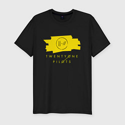 Мужская slim-футболка 21 Top: Yellow Trench