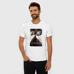 Футболка slim-fit Титаник, цвет: белый — фото 2
