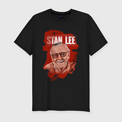 Мужская slim-футболка Стен Ли