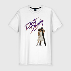 Футболка slim-fit Dirty Dancing, цвет: белый