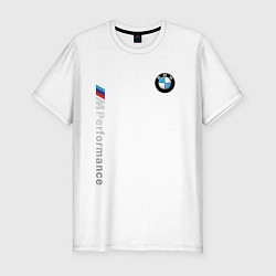 Мужская slim-футболка BMW M PERFORMANCE БМВ