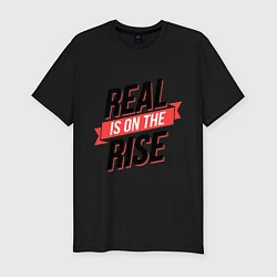 Футболка slim-fit Real Rise, цвет: черный
