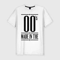 Мужская slim-футболка Made in the 00s