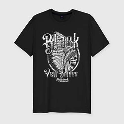 Мужская slim-футболка Black Veil Brides: Holywood