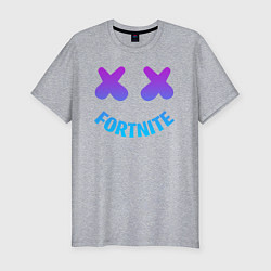 Футболка slim-fit FORTNITE x MARSHMELLO, цвет: меланж