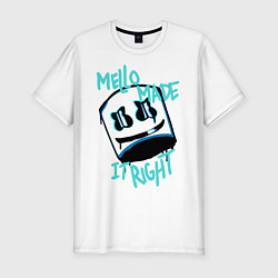Мужская slim-футболка Mello Made it Right
