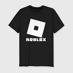 Мужская slim-футболка ROBLOX