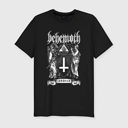 Мужская slim-футболка Behemoth: Satanist