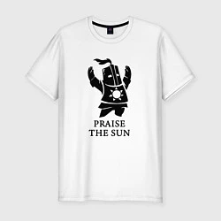 Мужская slim-футболка Praise the Sun