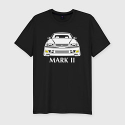 Мужская slim-футболка Toyota Mark2 JZX100