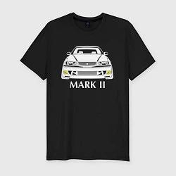 Мужская slim-футболка Toyota Mark2 JZX100