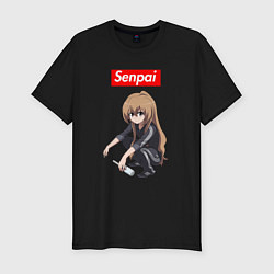 Футболка slim-fit Senpai Gop-Stop, цвет: черный