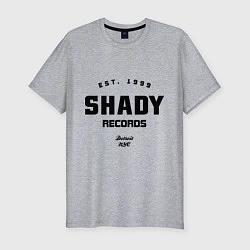 Мужская slim-футболка Shady records