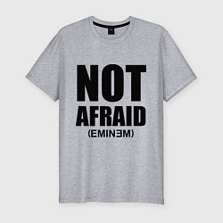 Футболка slim-fit Not Afraid, цвет: меланж