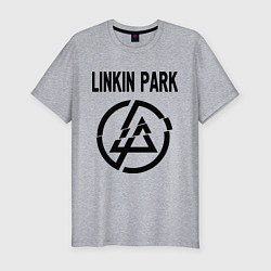 Футболка slim-fit Linkin Park, цвет: меланж