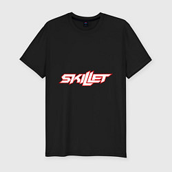 Мужская slim-футболка Skillet